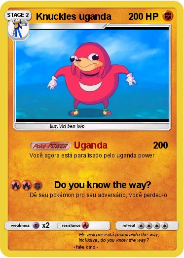 Pokemon Knuckles uganda