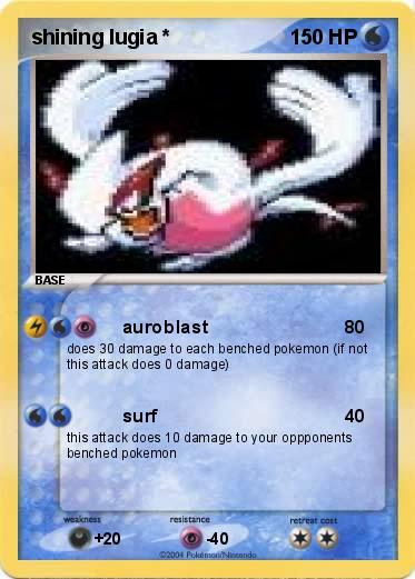 Pokemon shining lugia *