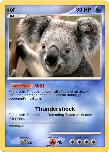 Pokemon oof
