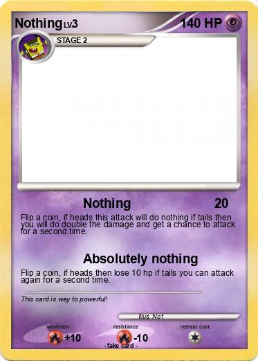 Pokemon Nothing