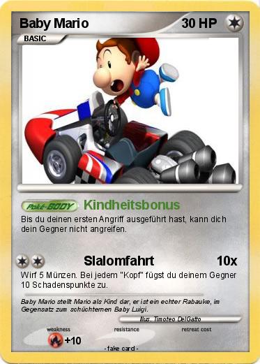 Pokemon Baby Mario