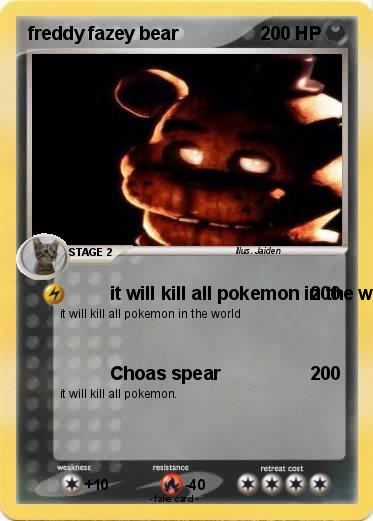 Pokemon freddy fazey bear