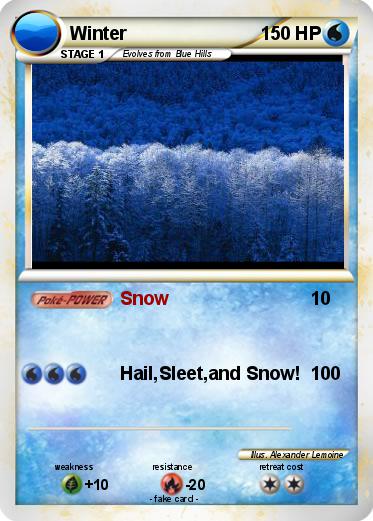 Pokemon Winter