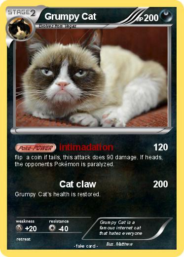 Pokemon Grumpy Cat