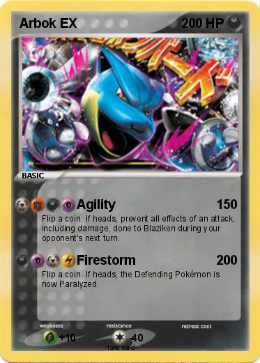 Pokemon Arbok EX