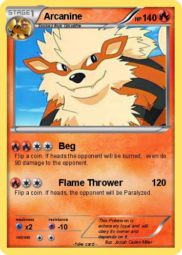 Pokemon Arcanine