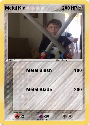 Pokemon Metal Kid