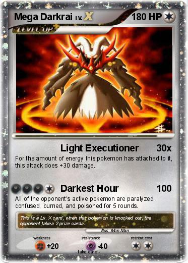 Pokemon Mega Darkrai
