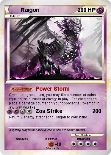 Pokemon Raigon