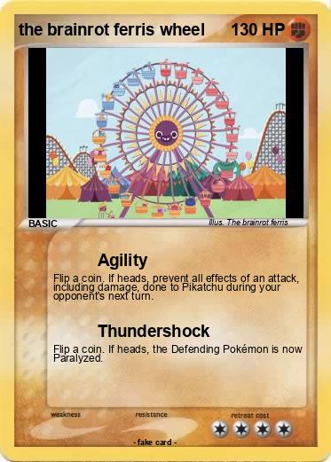 Pokemon the brainrot ferris wheel