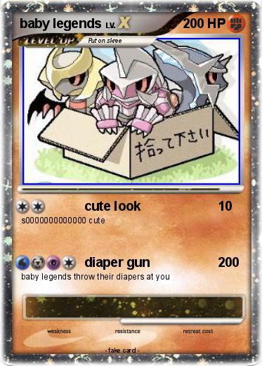 Pokemon baby legends