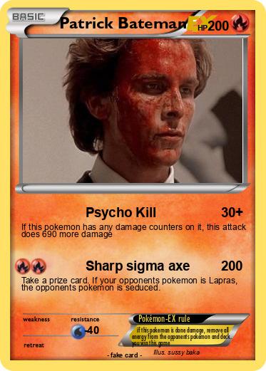 Pokemon Patrick Bateman
