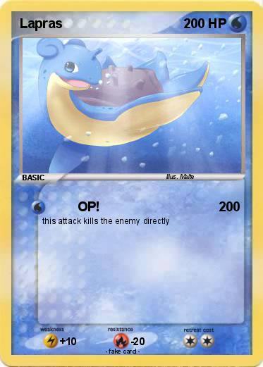 Pokemon Lapras