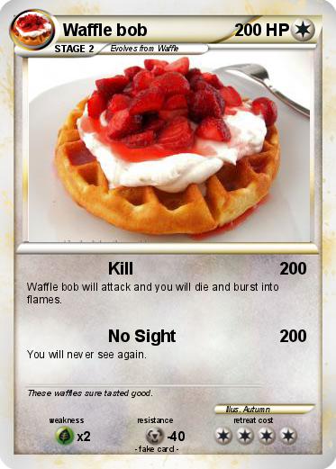 Pokemon Waffle bob
