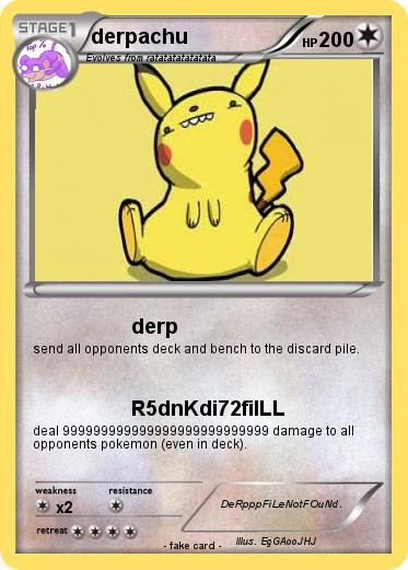Pokemon derpachu