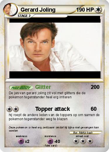Pokemon Gerard Joling Pokemon Gerard Joling