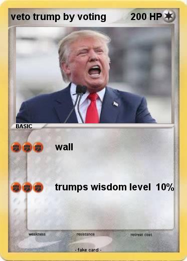 Pokemon veto trump by voting