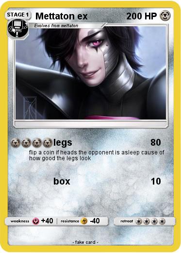 Pokemon Mettaton ex