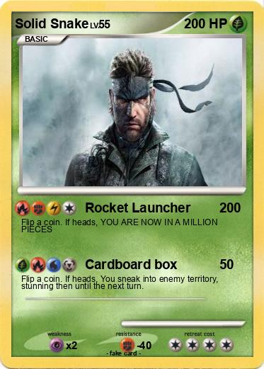 Pokemon Solid Snake