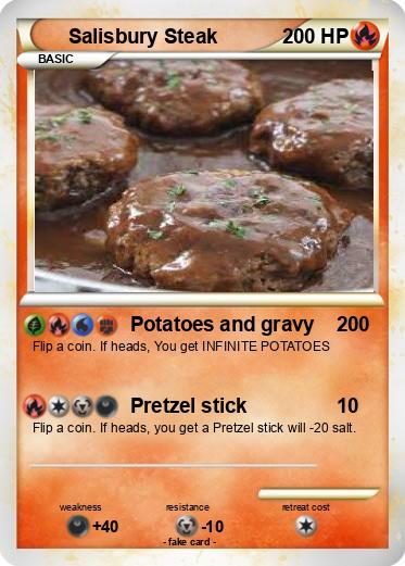 Pokemon Salisbury Steak