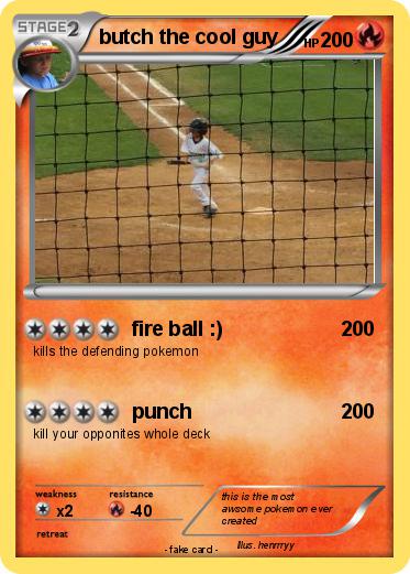 Pokemon butch the cool guy