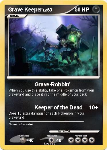 Pokemon Grave Keeper