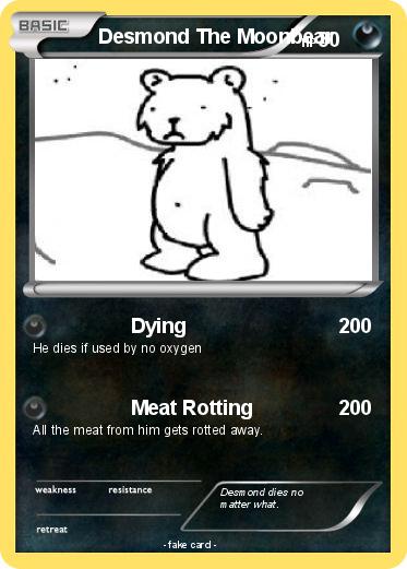 Pokemon Desmond The Moonbear