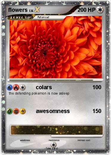 Pokemon flowers