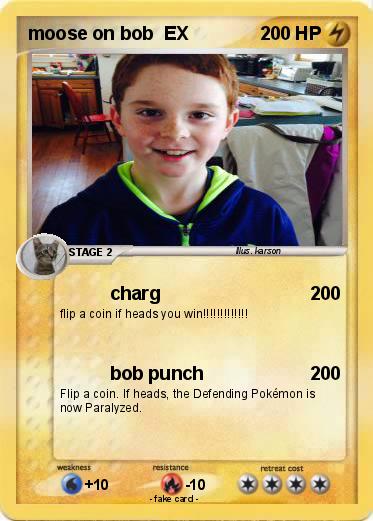 Pokemon moose on bob  EX