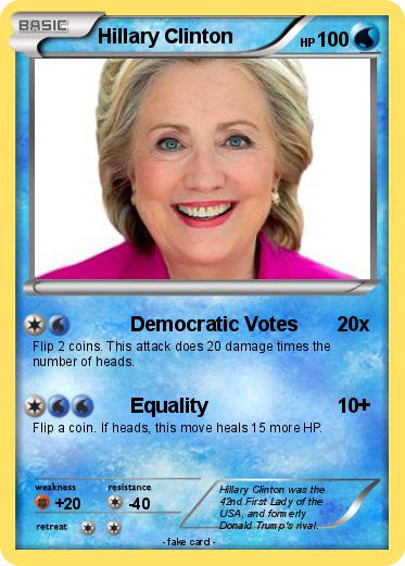 Pokemon Hillary Clinton