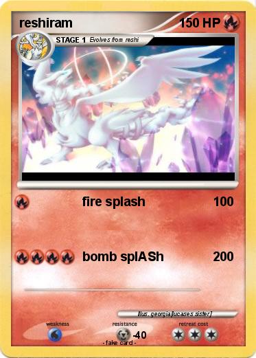 Pokemon reshiram