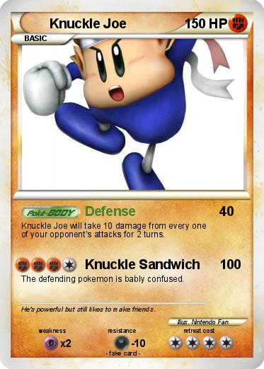 Pokemon Knuckle Joe