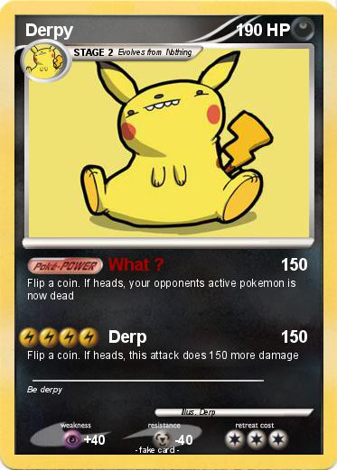 Pokemon Derpy