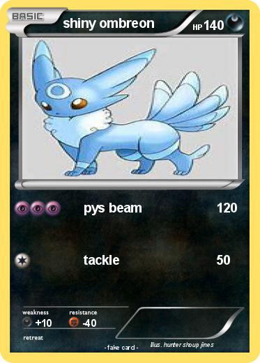 Pokemon shiny ombreon