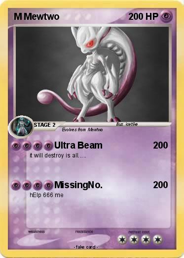 Pokemon M Mewtwo