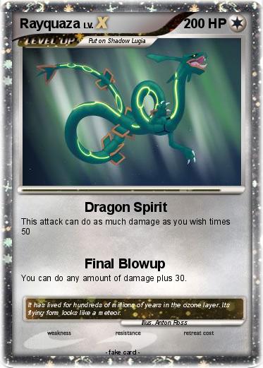 Pokemon Rayquaza