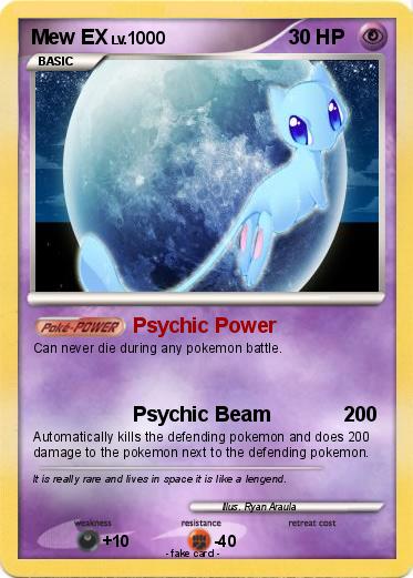 Pokemon Mew EX