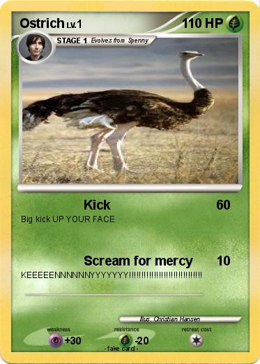 Pokemon Ostrich