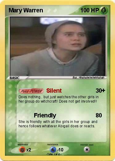 Pokemon Mary Warren
