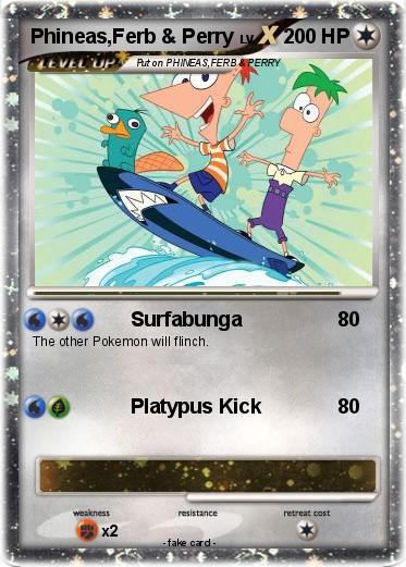 Pokemon Phineas,Ferb & Perry