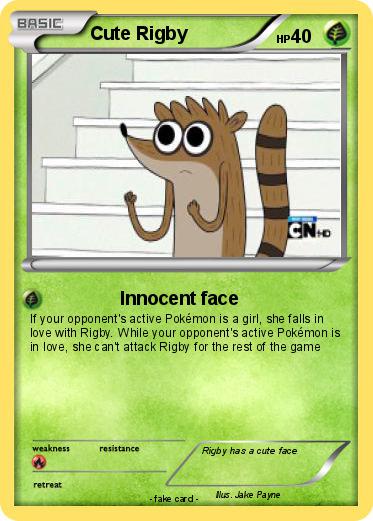 Pokemon Cute Rigby