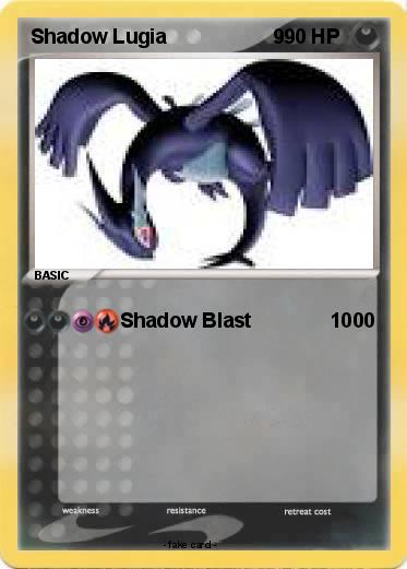 Pokemon Shadow Lugia                   99