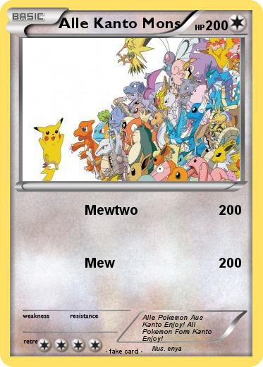 Pokemon Alle Kanto Mons
