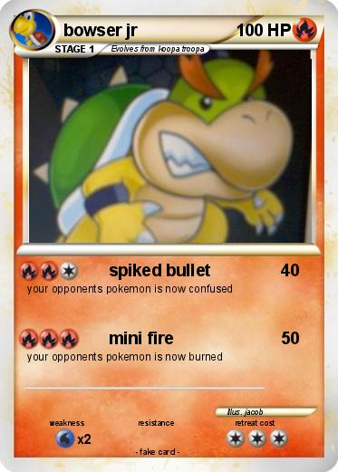 Pokemon bowser jr