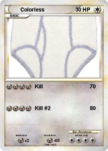 Pokemon Colorless