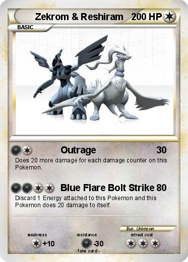 Pokemon Zekrom & Reshiram