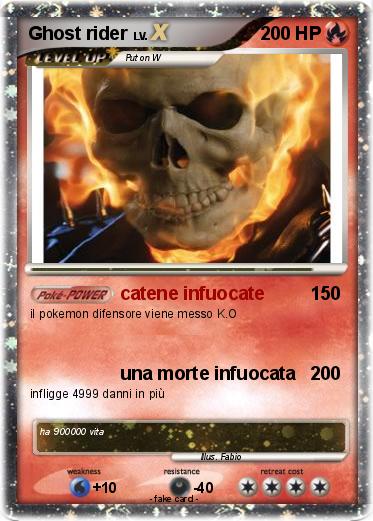 Pokemon Ghost rider