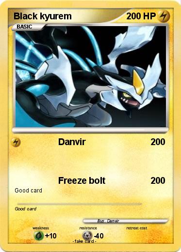 Pokemon Black kyurem