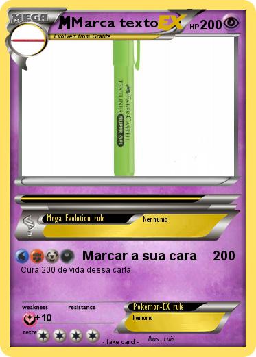 Pokemon Marca texto