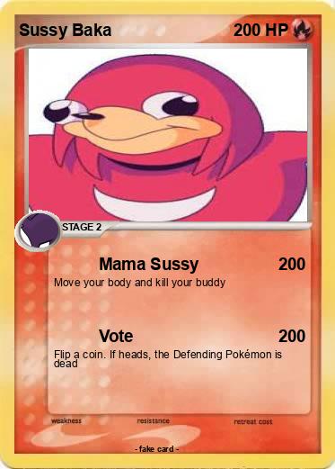 Pokemon Sussy Baka